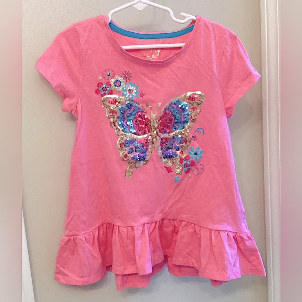 Cynthia Rowley girls sparkling ruffle top, bundle deals!